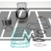 KIT CILINDRO APRILIA 125 AF1 / FUTURA / RS / RX / TUAREG / RALLY / ROTAX 122 / D.57 mm / curso original / 140 cc / BIG BORE / 2 segmentos - ITALKIT
